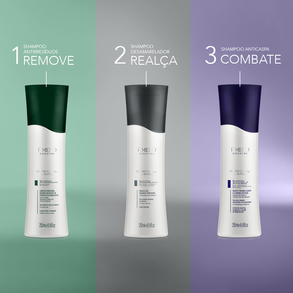 Shampoo Antirresíduos Amend Expertise Special Care 250ml image number 4